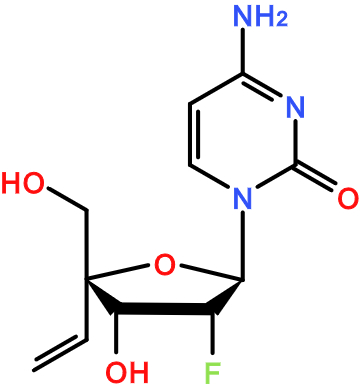 (图片) MC004670 2'-Deoxy-2'-fluoro-4'-vinylcytidine